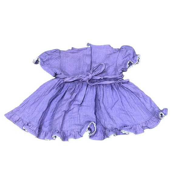 Bitty Baby American Girl Springtime Set 15" Purple Dress Doll Outfit American Gi - Picture 6 of 8